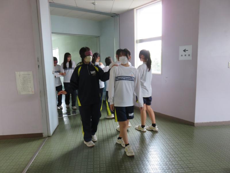 視覚障がい体験
